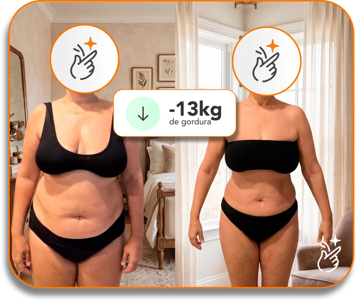 Resultado de emagrecimento com Tirzepatida - depoimento de cliente satisfeita